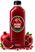 Fresh Pomegranate Juice 1000ML Bottle